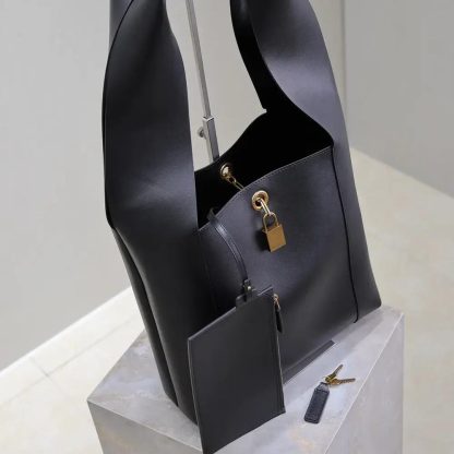 Saint Laurent YSL Women Tanger in Leather 773686AADJR1000 - 图片 6
