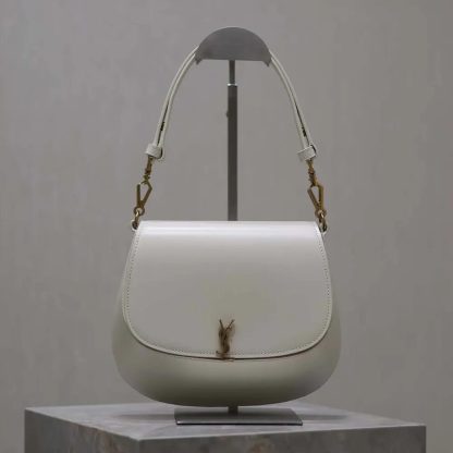 Saint Laurent YSL Women Voltaire Top Handle in Box Saint Laurent-White - 图片 2