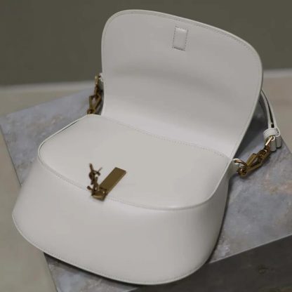 Saint Laurent YSL Women Voltaire Top Handle in Box Saint Laurent-White - 图片 8