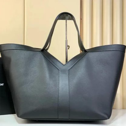 Saint Laurent YSL Women Y Tote in Leather 817602AAEB31000 - 图片 2