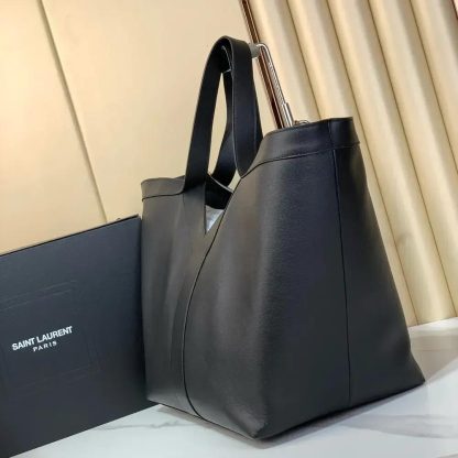 Saint Laurent YSL Women Y Tote in Leather 817602AAEB31000 - 图片 4