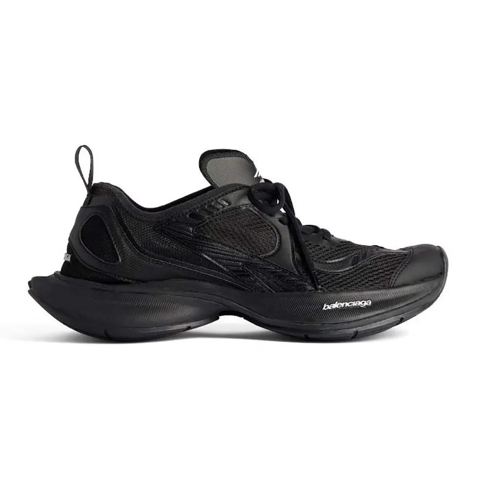 Balenciaga Unisex Circuit Sneaker in Black Polyester 688752W3RC16090