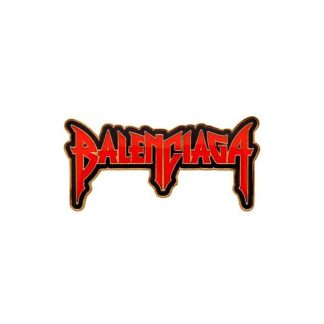 Balenciaga Women Goth Balenciaga Brooch in Antique Gold