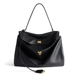 Balenciaga Women Rodeo Large Handbag in Black 7897442AA4V1000