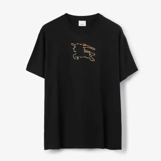 Burberry Men Check EKD Cotton T-shirt 80706811