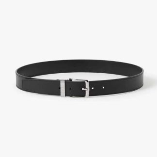 Burberry Men Check and Leather Belt