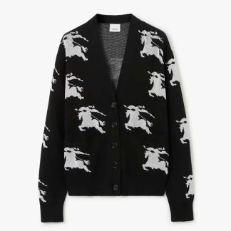 Burberry Men EKD Cotton Silk Cardigan