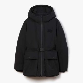 Burberry Men EKD Hooded Jacket-Black