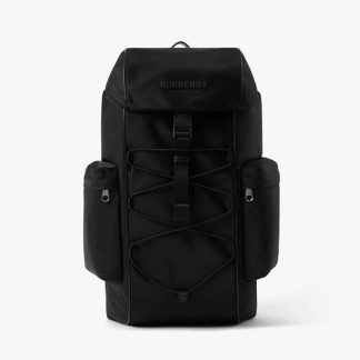 Burberry Unisex Murray Backpack-Black