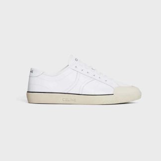 Celine Unisex As-01 Low Lace-up Celine Alan Sneaker in Calfskin