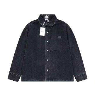 Dior Men Overshirt Black Cotton Twill
