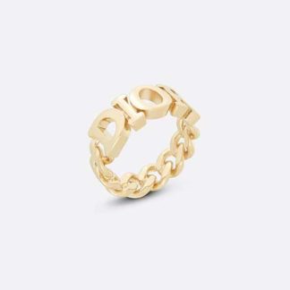 Dior Women Dio(r)evolution Ring Gold-Finish Metal