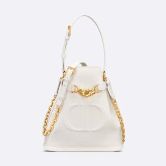 Dior Women Medium C'est Dior Bag Latte CD-Embossed Calfskin