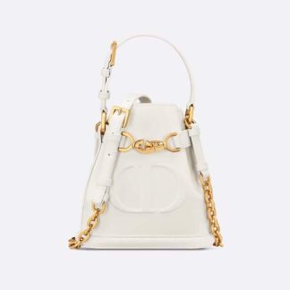 Dior Women Small C'est Dior Bag Latte CD-Embossed Calfskin