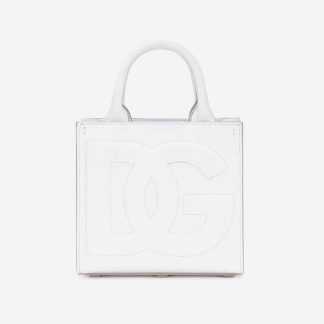 Dolce Gabbana D&amp;G Women DG Daily Mini Shopper-White