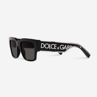 Dolce Gabbana D&amp;G Women DG Elastic Sunglasses-Black
