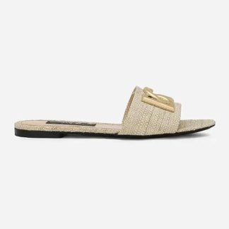 Dolce Gabbana D&amp;G Women Raffia Sliders CQ0592AR34480738