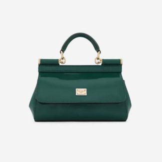 Dolce Gabbana D&amp;G Women Small Sicily Handbag-Green