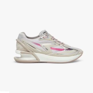 Fendi Women First 1 Beige Fabric Running Shoes