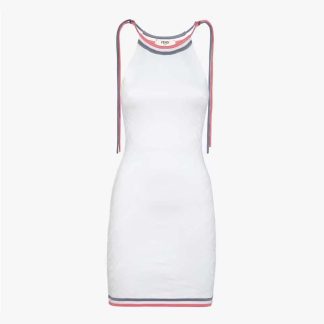 Fendi Women White Viscose Dress