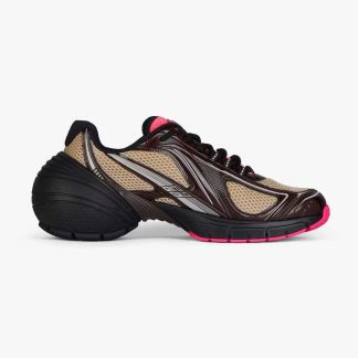 Givenchy Unisex TK-MX Runner Sneakers in Mesh-Pink