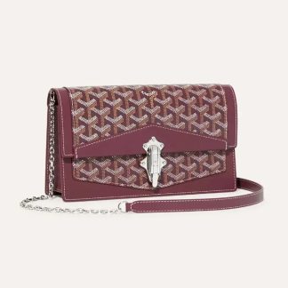 Goyard Unisex Duchesse Marie Caroline Bag-Maroon DUCHESPMLTY33CL33P