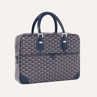 Goyard Women Ambassade MM Document Case-Navy