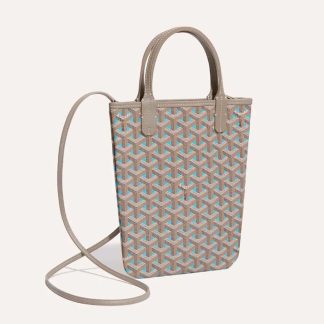 Goyard Women Poitiers Claire-voie Bag-Blue
