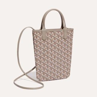 Goyard Women Poitiers Claire-voie Bag-Pink