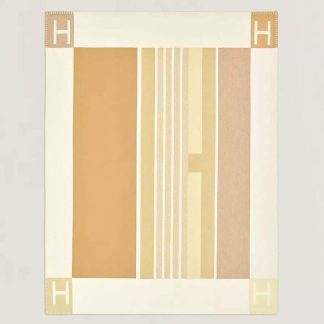 Hermes Unisex Avalon Vibration Throw Blanket-Yellow
