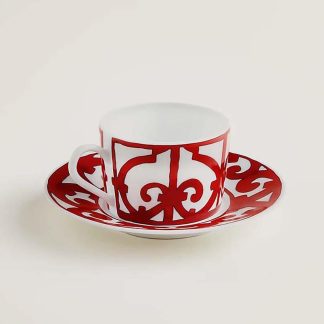 Hermes Unisex Balcon Du Guadalquivir Tea Cup and Saucer