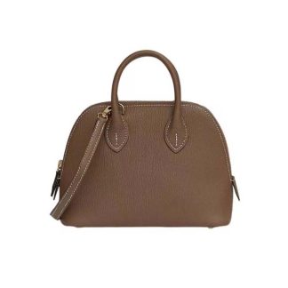 Hermes Unisex Bolide 1923 Bag in Epsom Calfskin-BrownGold
