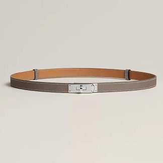 Hermes Women Kelly 18 Belt-Grey H069853CK18