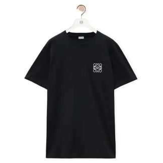 Loewe Men Regular Fit T-shirt in Cotton-Black H526Y22X75