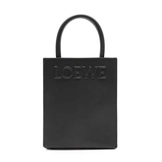 Loewe Women Standard A5 Tote in Sleek Calfskin-Black