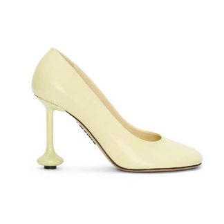 Loewe Women Toy Pump in Goatskin-Yellow