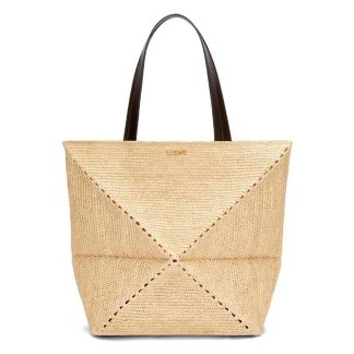 Loewe Women XL Puzzle Fold Tote in Raffia B779Q18X18