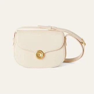 Loro Piana Women Mini Ghiera Bag-White FAN9608