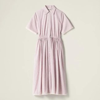 Miu Miu Women Cotton Dress MF540015AKF0J3DSOOO