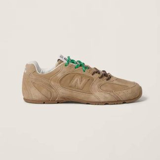 Miu Miu Women New Balance X Miu Miu 530 SL Suede Sneakers-Cinnamon
