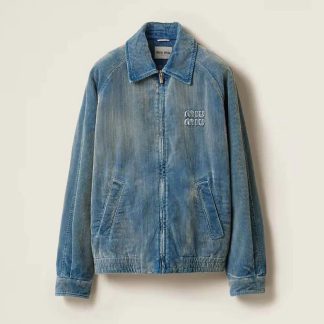 Miu Miu Women Washed Corduroy Blouson Jacket ML1152