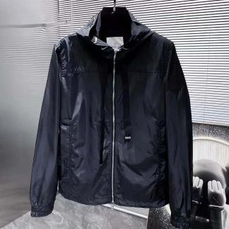 Moncler Men Grimpeurs Hooded Jacket-Black