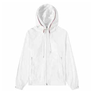 Moncler Men Grimpeurs Hooded Windbreaker-White