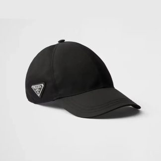 Prada Unisex Re-Nylon Baseball Cap-Black 2HC274_2DMI_F0002