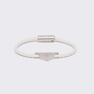 Prada Women Braided Nappa Leather Bracelet