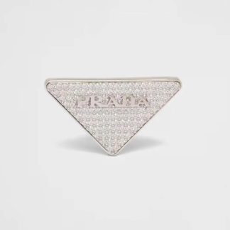 Prada Women Crystal Logo Jewels Earring 1JO7782DZ5F0T7O