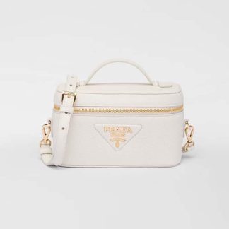 Prada Women Leather Mini-Bag-White