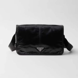 Prada Women Leather Shoulder Bag-Black 2VD073