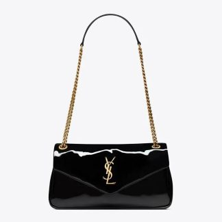 Saint Laurent YSL Women Calypso Small in Patent Leather 734153AHG071000