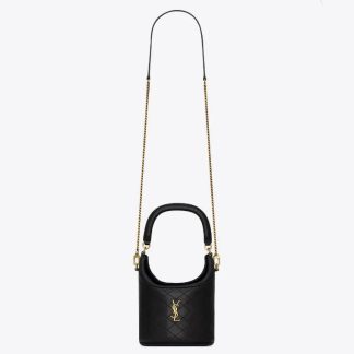 Saint Laurent YSL Women Gaby Bucket Bag in Lambskin 7639611EL071000